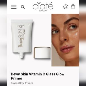 BRAND NEW CIATE Dewy Skin Vitamin C Glass Glow Primer